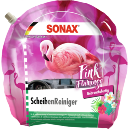 sonax scheibenreinigerkonzentrat pink flamingo